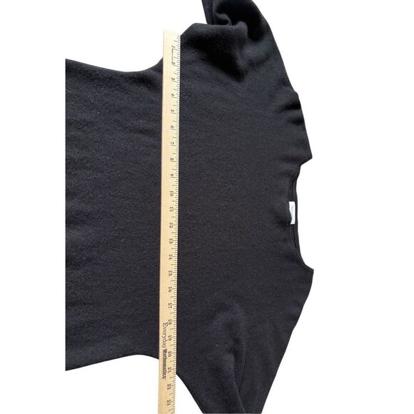 Garnet Hill Cashmere Boat Neck Sweater size XS Black - Picture 5 of 7